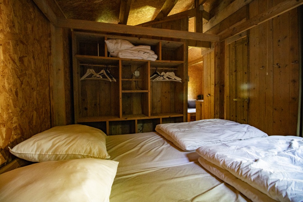 blokhut huren hoeve aan den weg