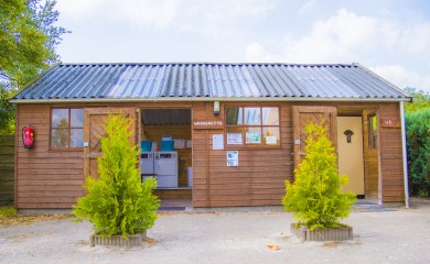 Camping hoeve aan den weg wasserette