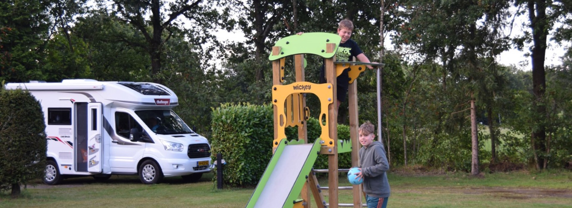 Speeltuin Lariks camping Hoeve aan den weg drenthe